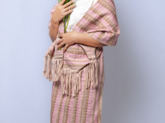 Wungphila Kashan Suit, Light Brown | Pink and Brown Phor