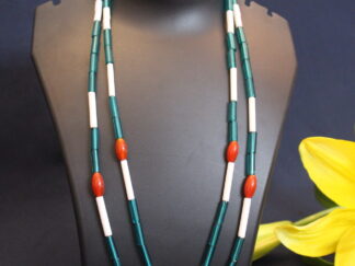 Beautiful kongsang, small orangish and big red chamthei,  blue and white tubes, 2 lines handmade kongsang