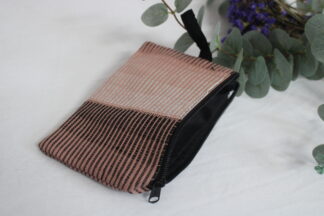 Pouch Pinkish Beige Colour - White and Black Phor | Gifting Item | Traveller Pouch