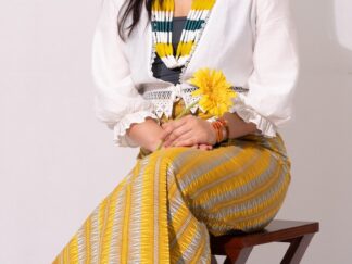 Wungphila Kashan, Yellow | White, Gold and Yellow Phor