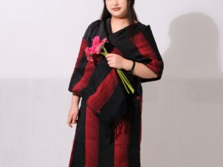 Phorei Kashan Suit Black | Black & Red Phor