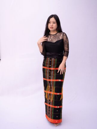 Rose Kashan Black | 6 Line Phor