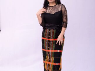 Rose Kashan Black | 6 Line Phor