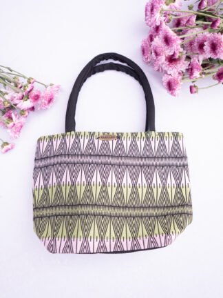 Handheld Bag Philaphor Light Pink & Light Green