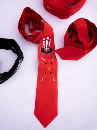 Necktie Red with Kazei and Pasi