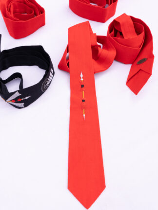 Necktie Red with Kazei