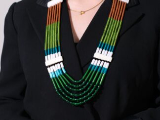 Six-line traditional kongsang in modern design | Green chamthei and tube